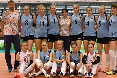 Женская сборная Беларуси по волейболу (U-19) успешно стартовала в квалификации к ЧЕ