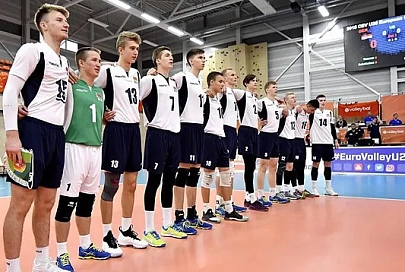 Молодежная сборная Беларуси по волейболу обыграла Германию на чемпионате Европы