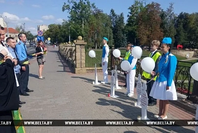 В Гродно провели акцию в память о погибших в ДТП детях
