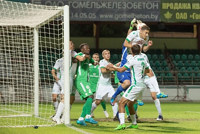 ФК «Гомель» победил ФК «Городею» со счетом 2:0