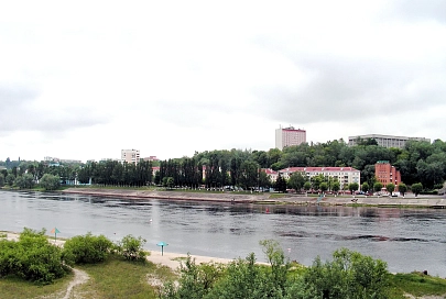 Берег Припяти в городской черте Мозыря стал чище и ухоженнее