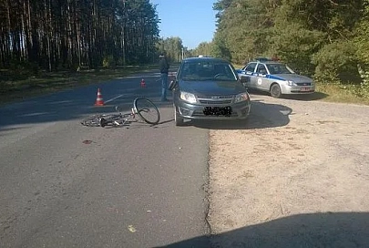 Велосипедист погиб под колесами автомобиля в Мозырском районе