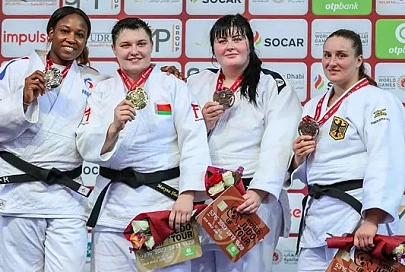 Белоруска Марина Слуцкая победила на Гран-при по дзюдо в Абу-Даби
