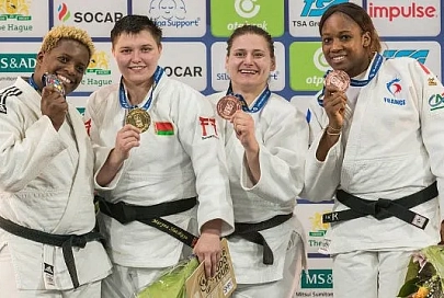Дзюдоистка Марина Слуцкая выиграла Гран-при в Гааге
