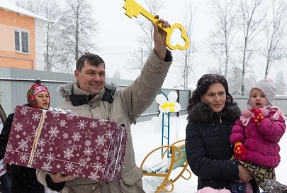В Ельске открылся новый детский дом семейного типа