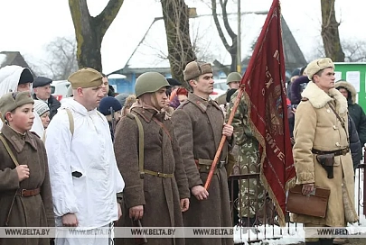 В Светлогорском районе прошли торжества, посвященные 75-летию освобождения от немецко-фашистских захватчиков