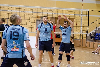Гомельская "Энергия" уступила солигорскому "Шахтеру" в 18-м туре чемпионата Беларуси по волейболу