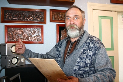 Чечерянин Александр Плистов — единственный в Беларуси мастер по художественной гальванопластике