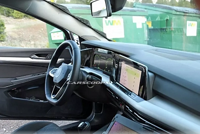 Стало известно, как будет выглядеть интерьер нового Volkswagen Golf