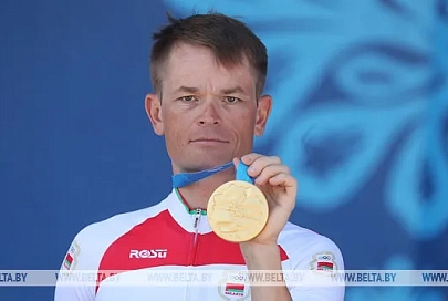 Речичанин Василий Кириенко стал чемпионом II Европейских игр по велоспорту