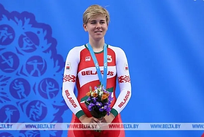 Велосипедистка Анна Терех взяла бронзу на II Европейских играх