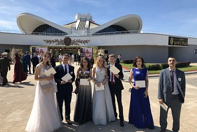 Выпускники ГГУ имени Ф. Скорины стали участниками президентского бала