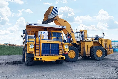 БелАЗ представил новую модель 90-тонного самосвала