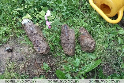 Житель Чечерска обнаружил в доме под полом боеприпасы времен Великой Отечественной войны