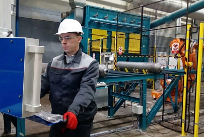 Заработал первый в Беларуси завод по производству стальных бесшовных баллонов