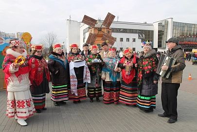 Гомельчане с размахом отметили Масленицу
