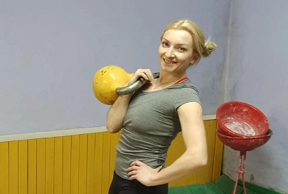 Галина Щербакова - принцесса гиревого спорта