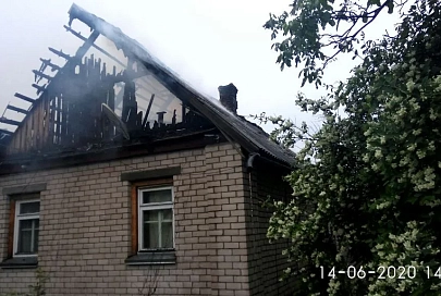 За произошедшие сутки на Гомельщине произошли три пожара