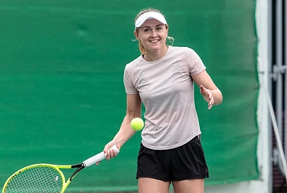 Александра Саснович вышла в 1/4 финала чемпионата Беларуси по теннису