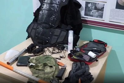 Видеофакт: как протестующие готовились к «мирным» акциям