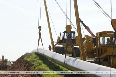 В Беларуси в I полугодии ввели в эксплуатацию 612 км газопроводов