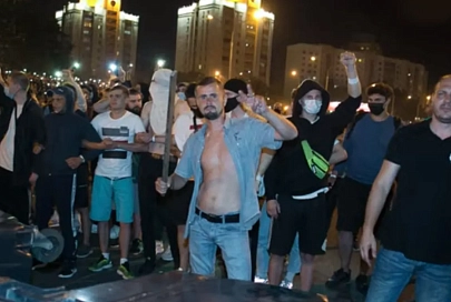 Задержаны участники массовых беспорядков в Минске