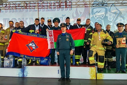 Белорусские спасатели признаны сильнейшими на прошедших соревнованиях в Санкт-Петербурге
