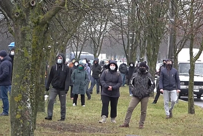 Протест сдулся? Как прошел очередной воскресный марш в Минске