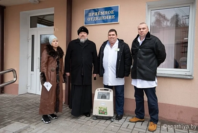 Благотворительный визит архиепископа Стефана в Гомельскую областную туберкулезную клиническую больницу