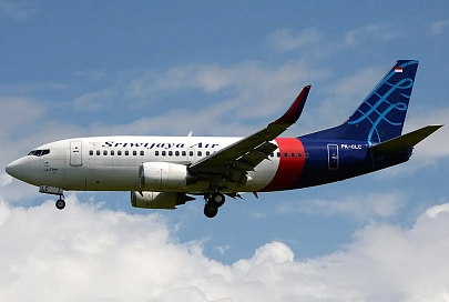 Пассажирский Boeing 737 упал в воду около Джакарты. На борту было более 50 человек