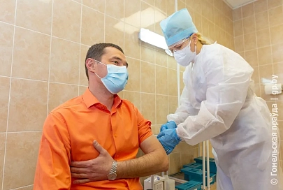 В Гомельской области стартовала вакцинация от коронавируса