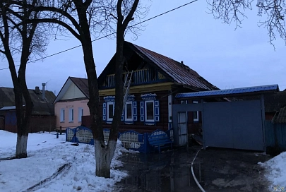 В Ветковском районе на пожаре травмирован мужчина