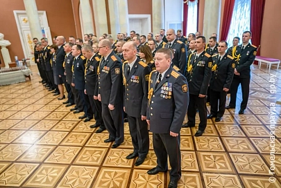 Фоторепортаж: в канун Дня милиции награды получили около 60 правоохранителей Гомельской области