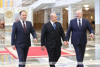 Лукашенко поздравил Мишустина с 55-летием