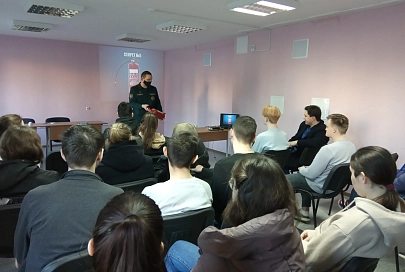 В общежитии Гомельского медуниверситета провели республиканскую акцию "День безопасности. Внимание всем!"