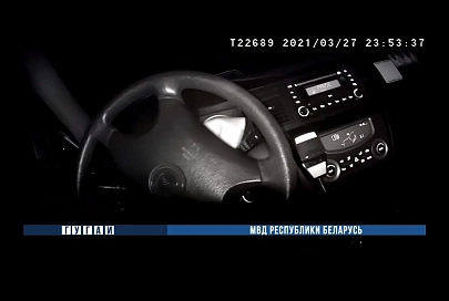 В Речицком районе сотрудники ГАИ задержали пьяного подростка, который угнал автомобиль