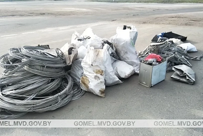 В Гомеле и Хойниках сотрудники ГАИ пресекли незаконную перевозку металлолома