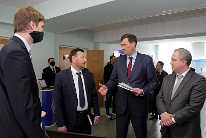 Первый заместитель главы Администрации Президента Максим Рыженков пообщался с преподавателями и студентами ГГУ имени Ф. Скорины