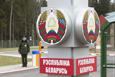 Перед пунктом пропуска "Новая Рудня" организовано реверсивное движение
