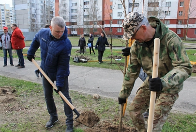 Профсоюзы Гомельской области приняли участие в республиканском субботнике