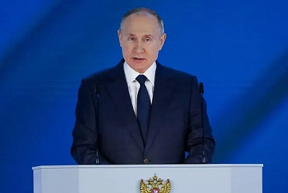 Путин в ходе послания прокомментировал информацию о попытке госпереворота в Беларуси