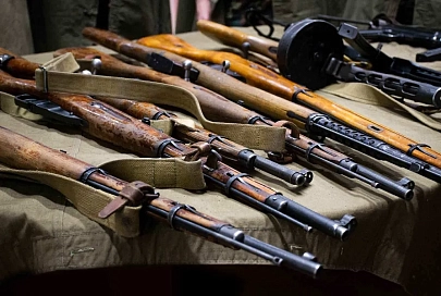 Гомельский областной музей военной славы приглашает на выставку "Оружие войны"