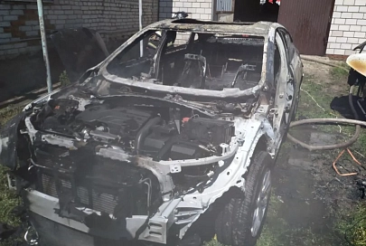 В Гомельской области за сутки сгорели два автомобиля