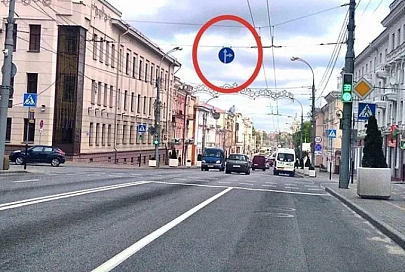 На улице Советской в Гомеле изменения в дорожном движении