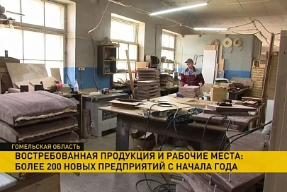 215 новых предприятий создано в Гомельской области с начала года: власти поддерживают начинания и предлагают разные варианты для старта