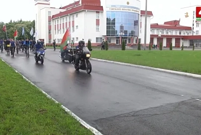 Велопробег организовали спасатели ко Дню защиты детей