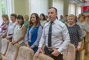 Накануне Дня кооперации в Гомельском облпотребсоюзе состоялось торжественное мероприятие, посвященное профессиональному празднику