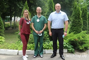 В Лельчицкой ЦРБ провели первый в области мастер-класс по оториноларингологии